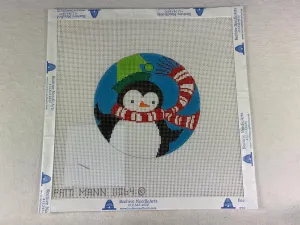 * Patti Mann Designs 11064-CHR Retro Penguin Ornament