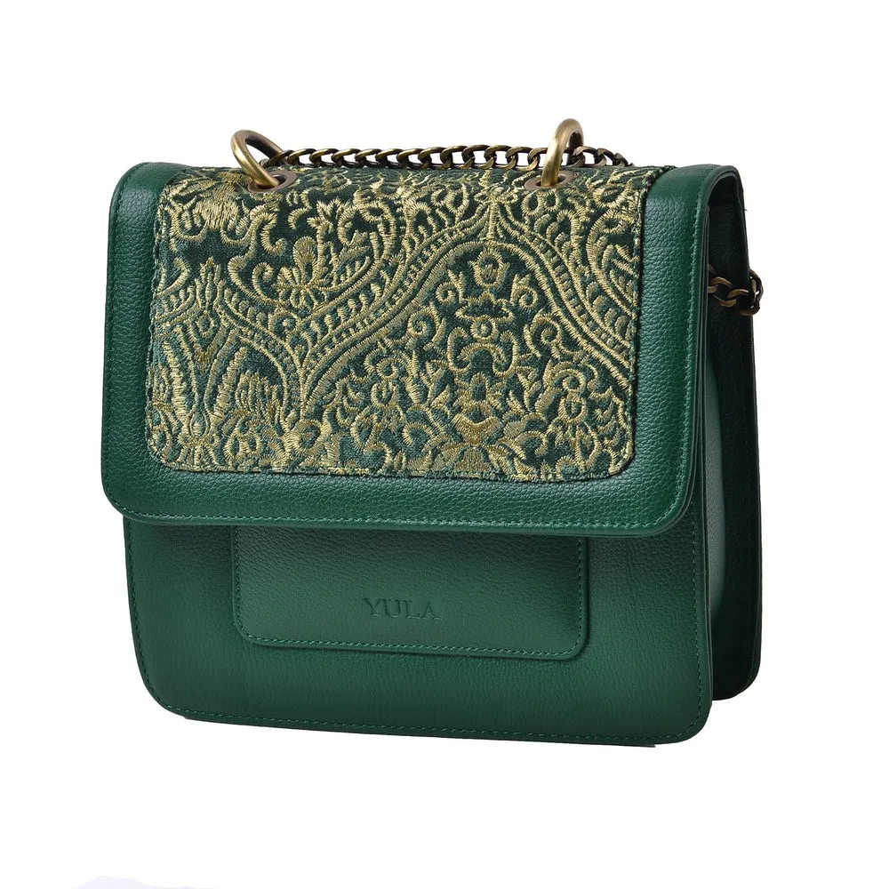 1918 Nelia Medium Shoulder Bag - Green