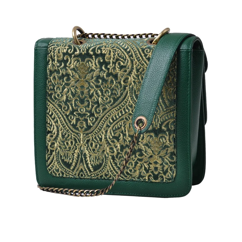 1918 Nelia Medium Shoulder Bag - Green