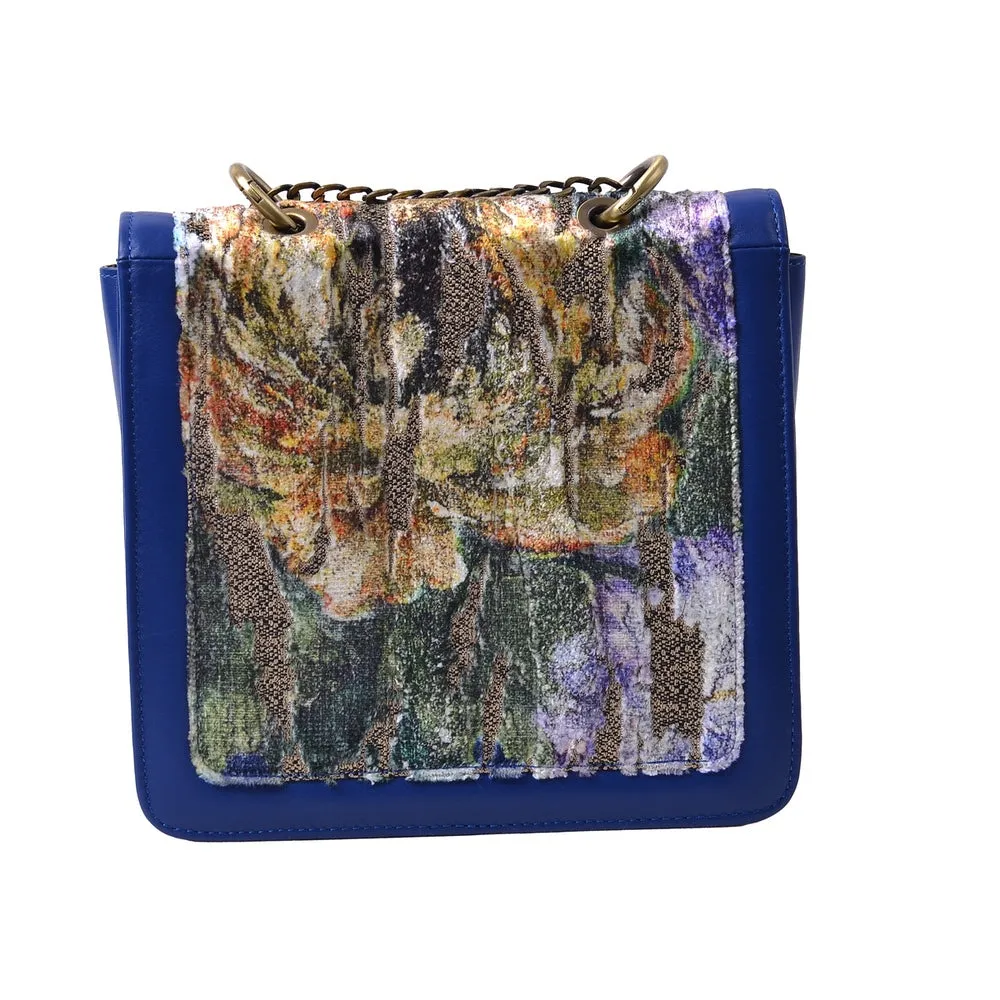 1920 Nelia Medium Shoulder Bag - Cobalt Blue