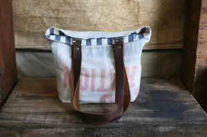 1950's era Farm Feedsack Tote Bag - SOLD