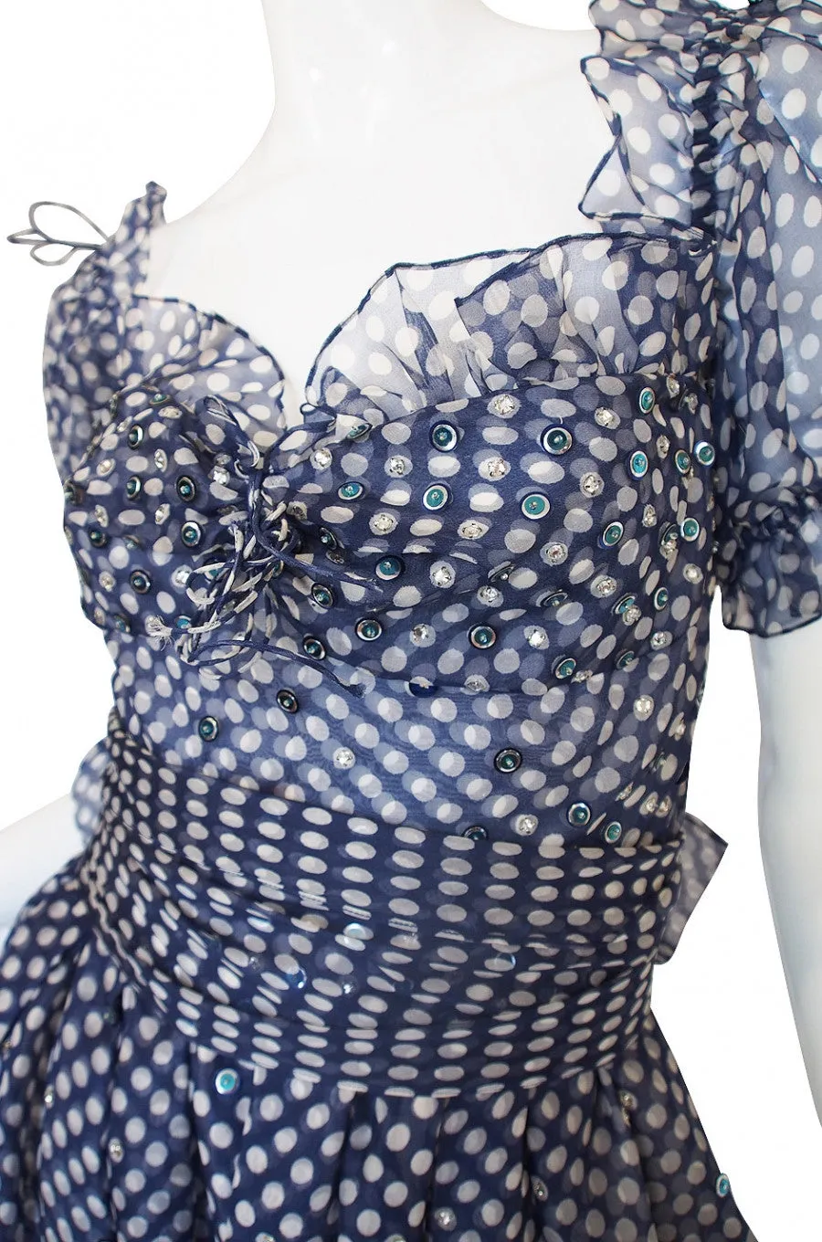 1970s Nina Ricci Haute Boutique Gown