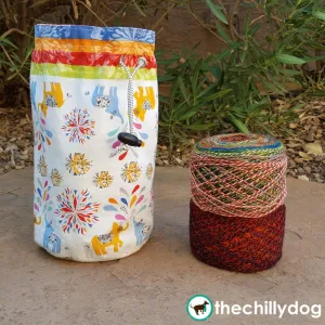2 Skein Sock Bag: Sewing Pattern PDF
