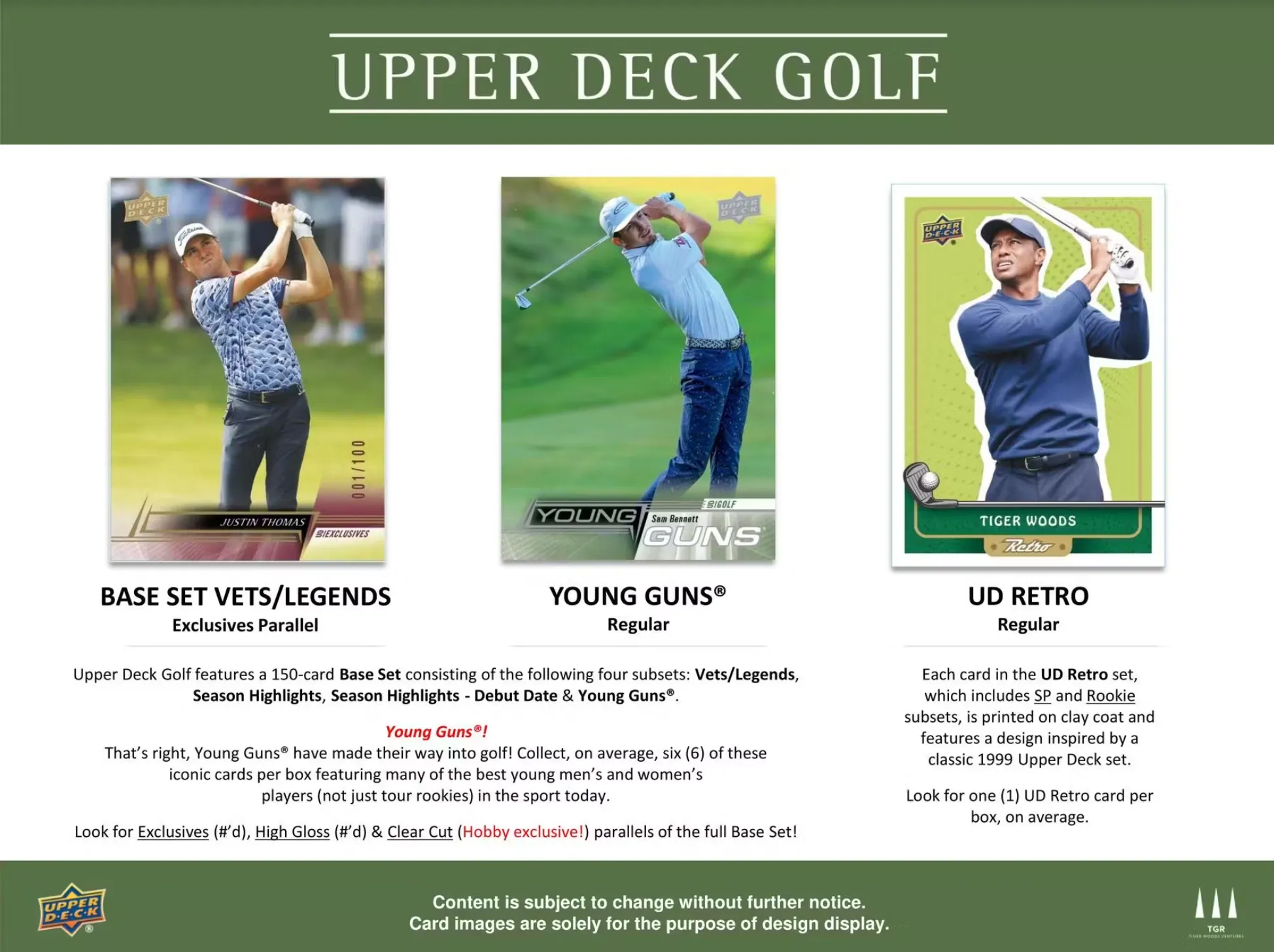 2024 Upper Deck Golf Hobby Box