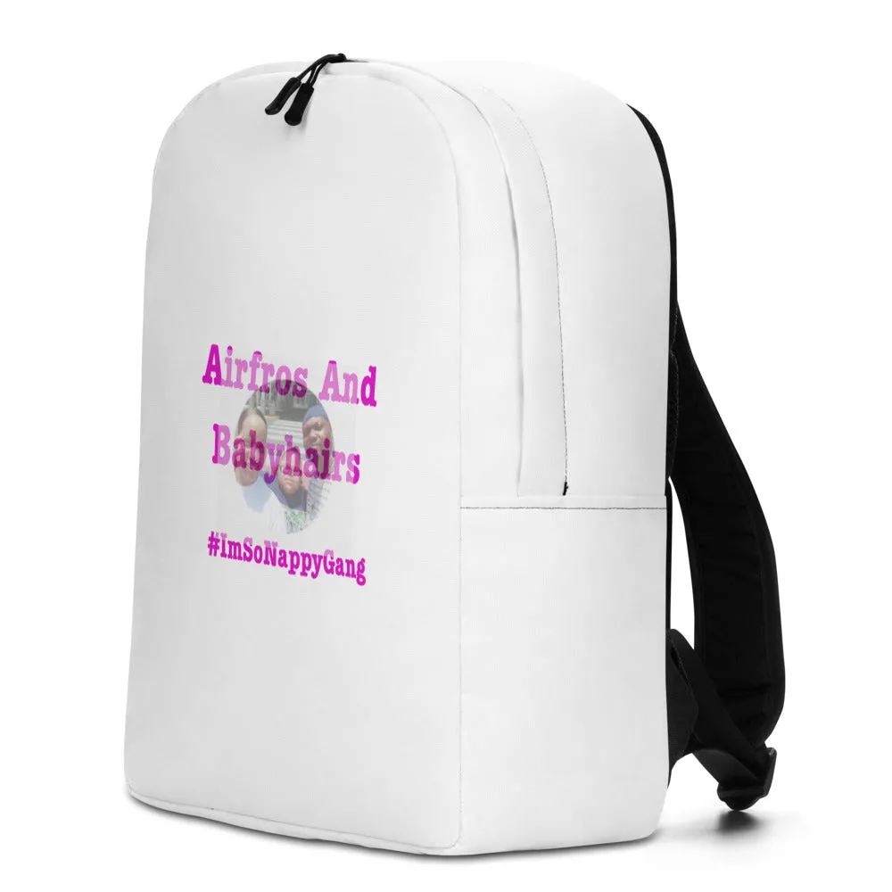 Airfros And Babyhairs Staple Minimalist Backpack