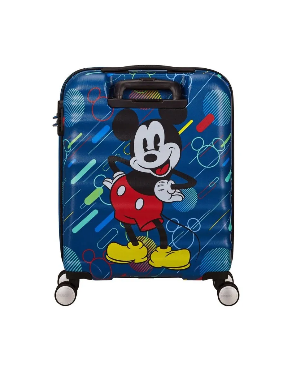 American Tourister Disney Wavebreaker Spinner Carry-on - Mickey Future Pop