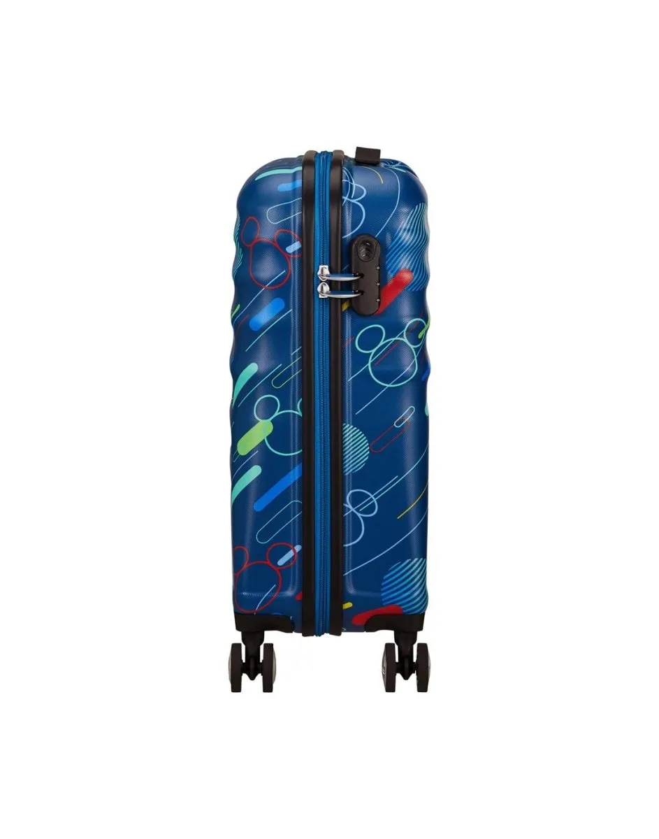 American Tourister Disney Wavebreaker Spinner Carry-on - Mickey Future Pop