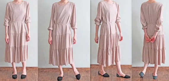 Anais dress {Dusty Pink} Sold-out