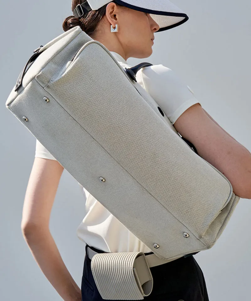 Anell Golf Baguette Golf Boston Bag - Canvas Fabric