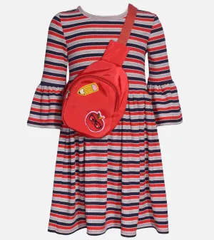 Annie Knit Dress with Crossbody Bag