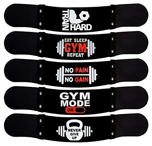 Aprodo Neoprene Padded, Heavy Duty Thick Gauge Arm Blaster, Biceps Muscle Workout for Men & Women, Black