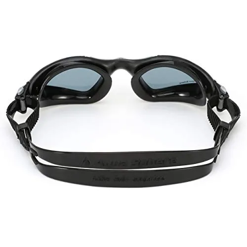 Aqua Sphere Kayenne Swim Goggles with Smoke Lens (Black/Silver)