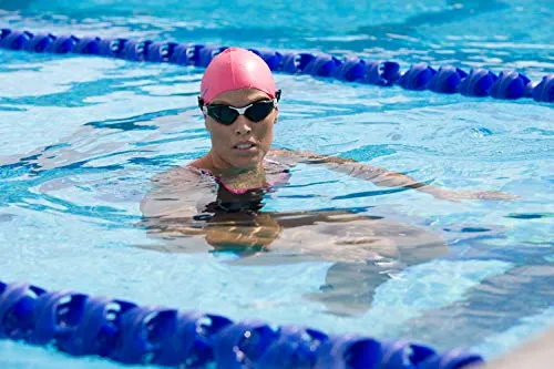 Aqua Sphere Kayenne Swim Goggles with Smoke Lens (Black/Silver)