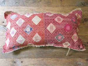 artisan wedding quilt - one of a kind pillow