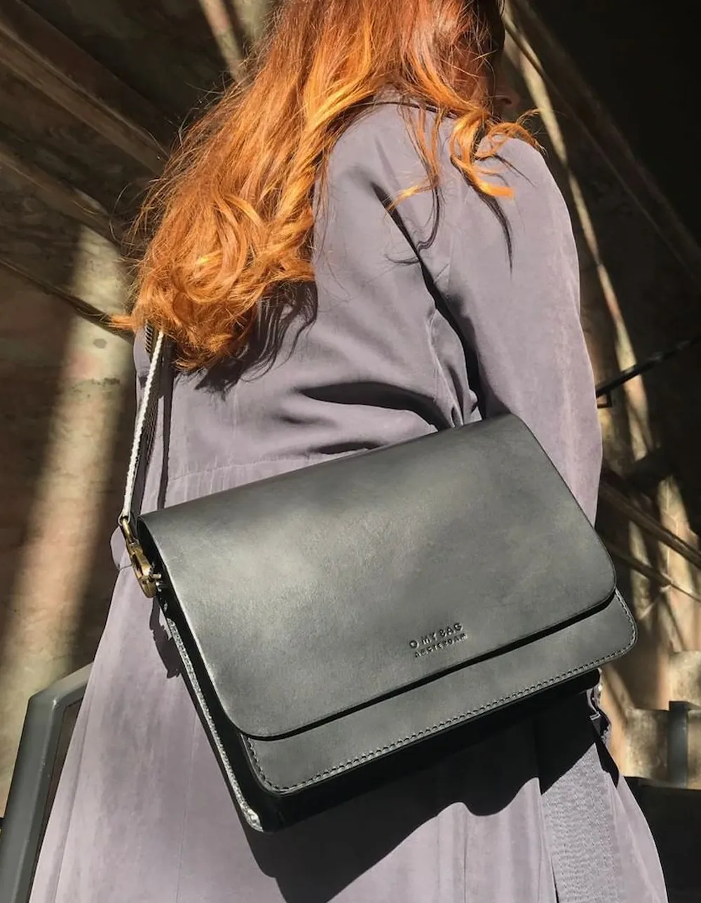 Audrey Checkered | Classic Leather ( Two Straps )