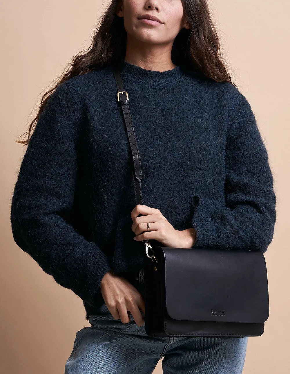 Audrey Checkered | Classic Leather ( Two Straps )