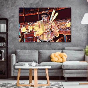 Babe Ruth Canvas Wall Art Print