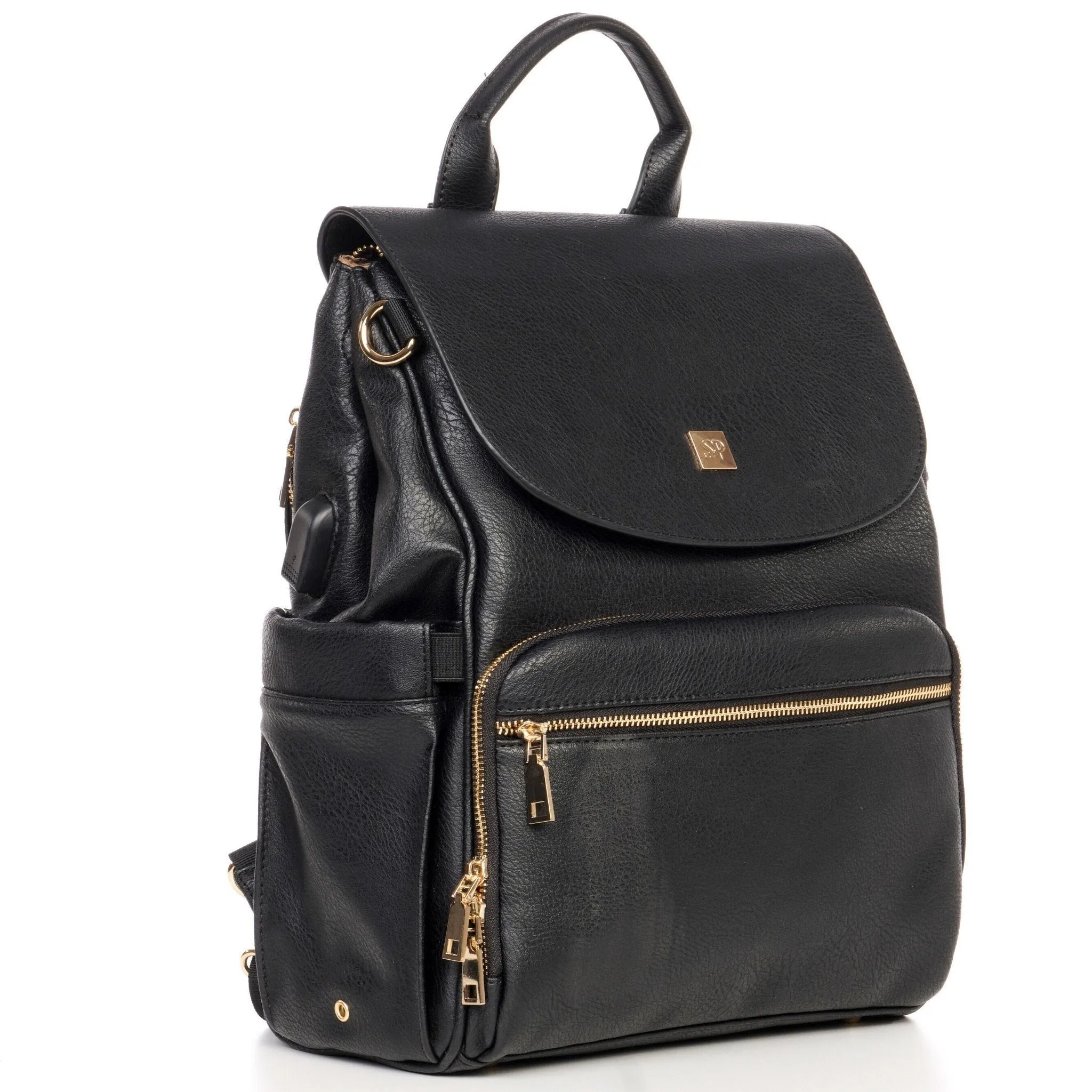 Bailey - Vegan Leather Diaper Bag