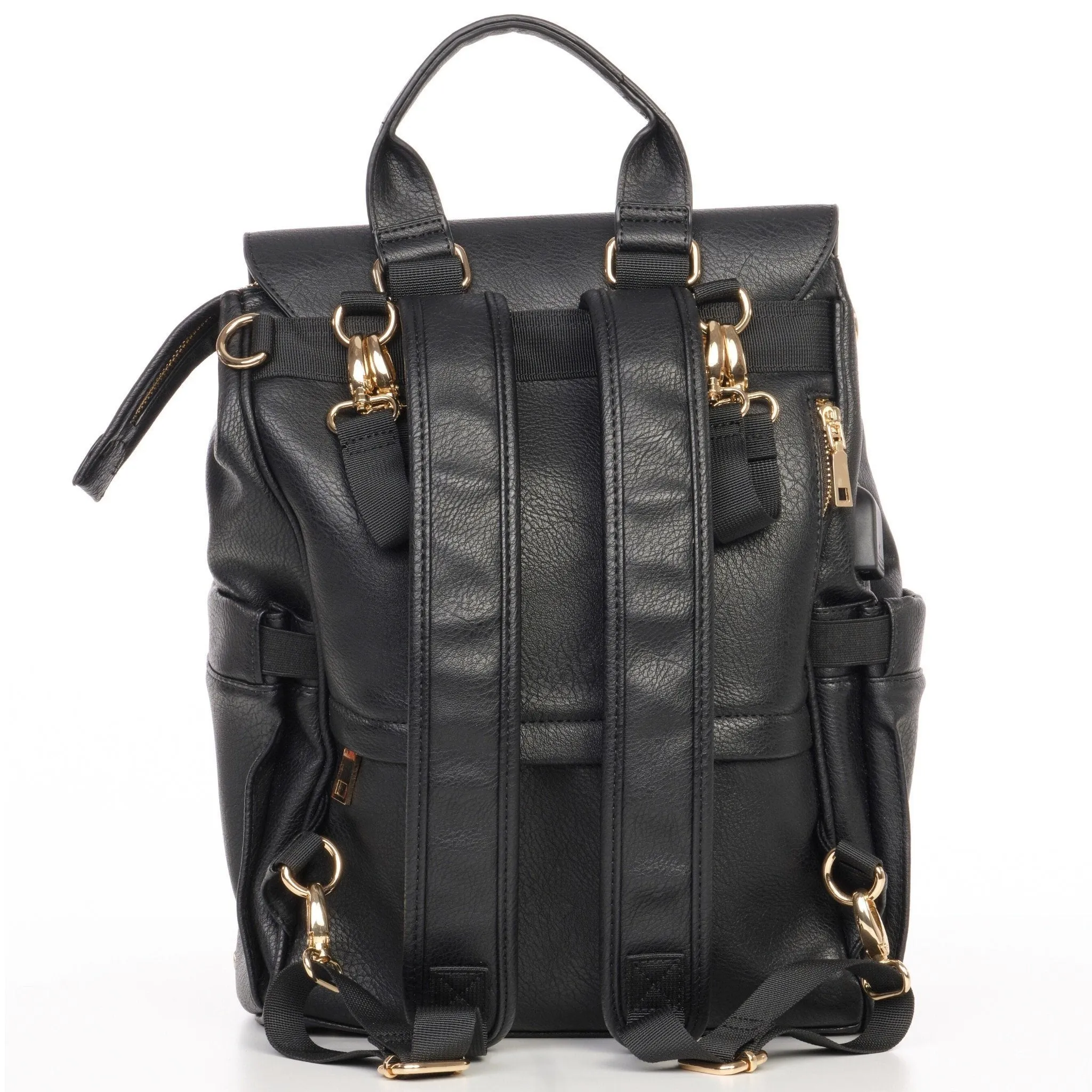 Bailey - Vegan Leather Diaper Bag