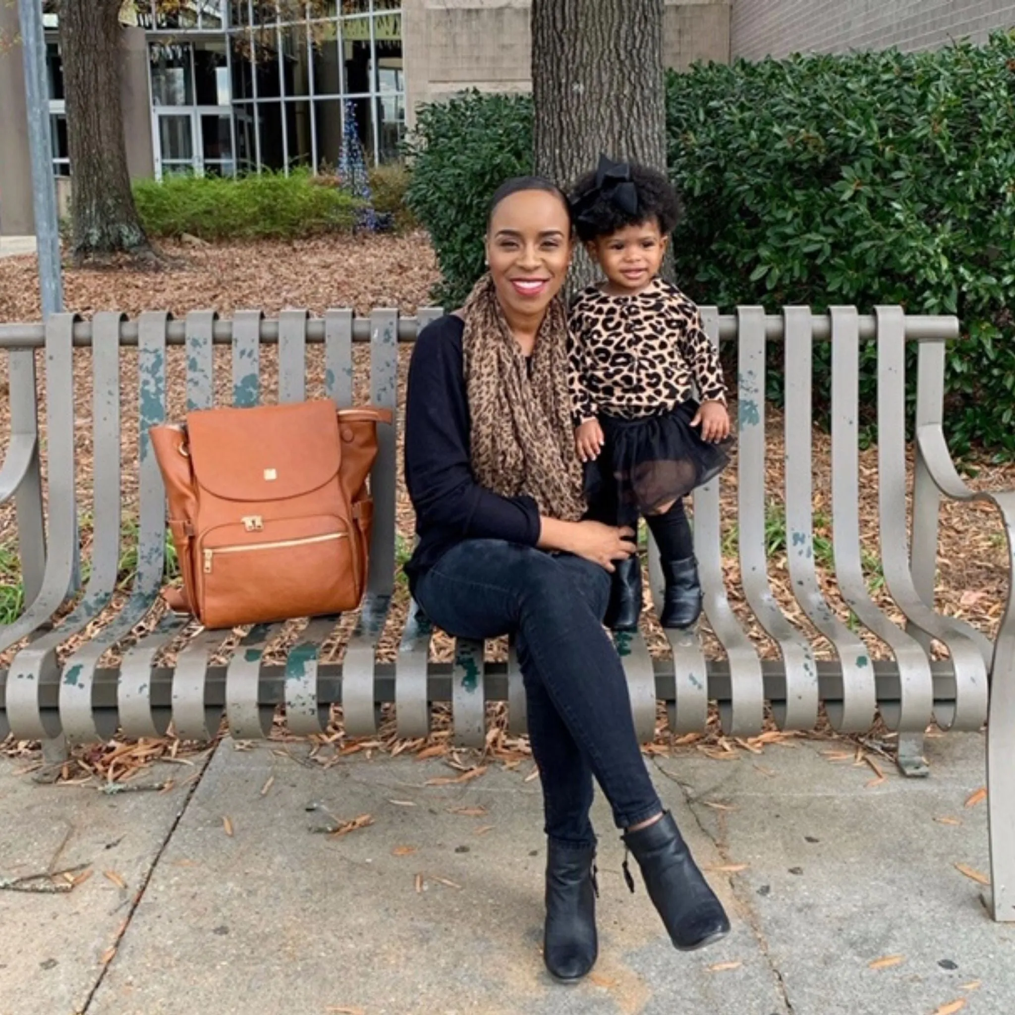 Bailey - Vegan Leather Diaper Bag