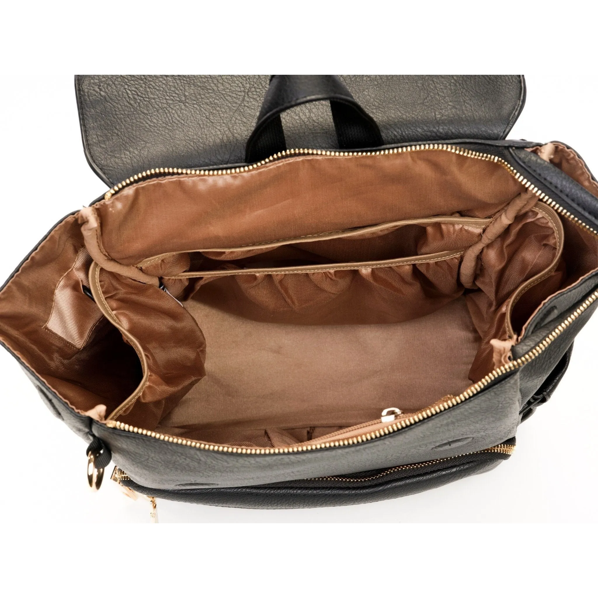 Bailey - Vegan Leather Diaper Bag