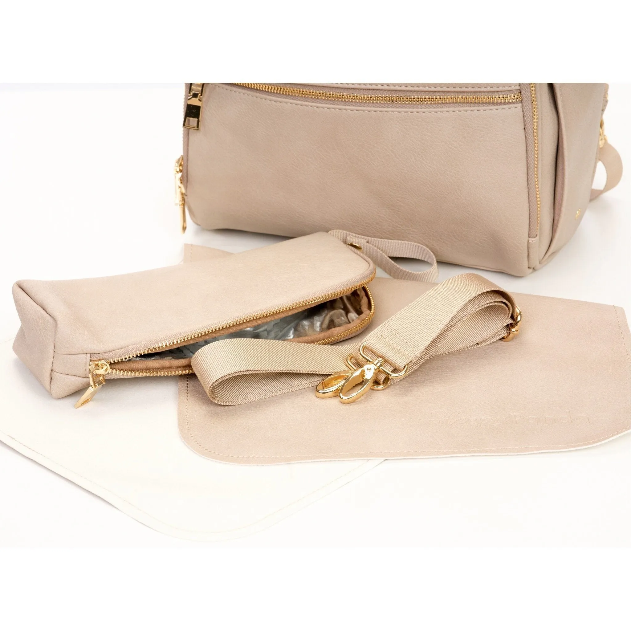 Bailey - Vegan Leather Diaper Bag