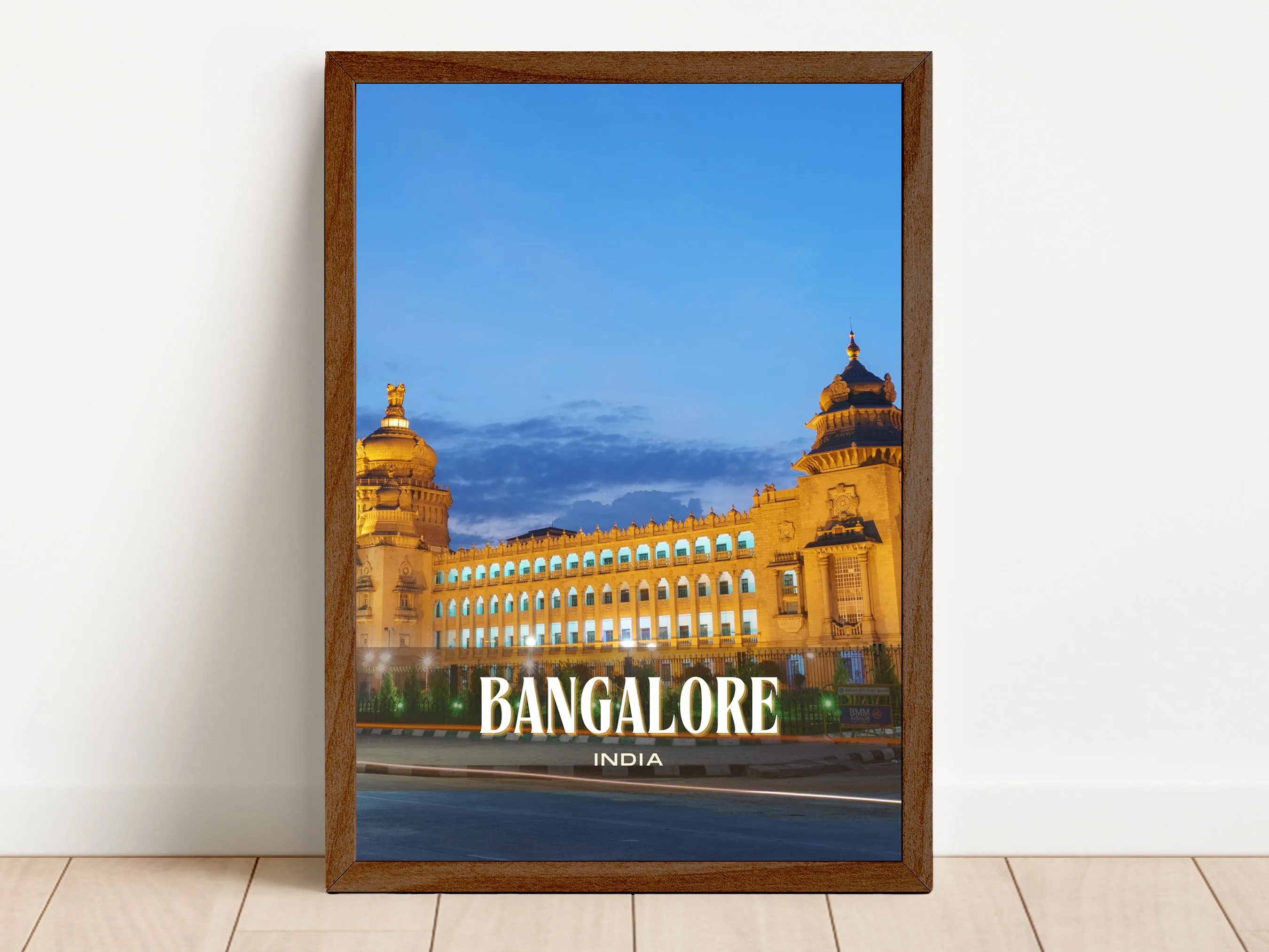 Bangalore Retro Wall Art, India