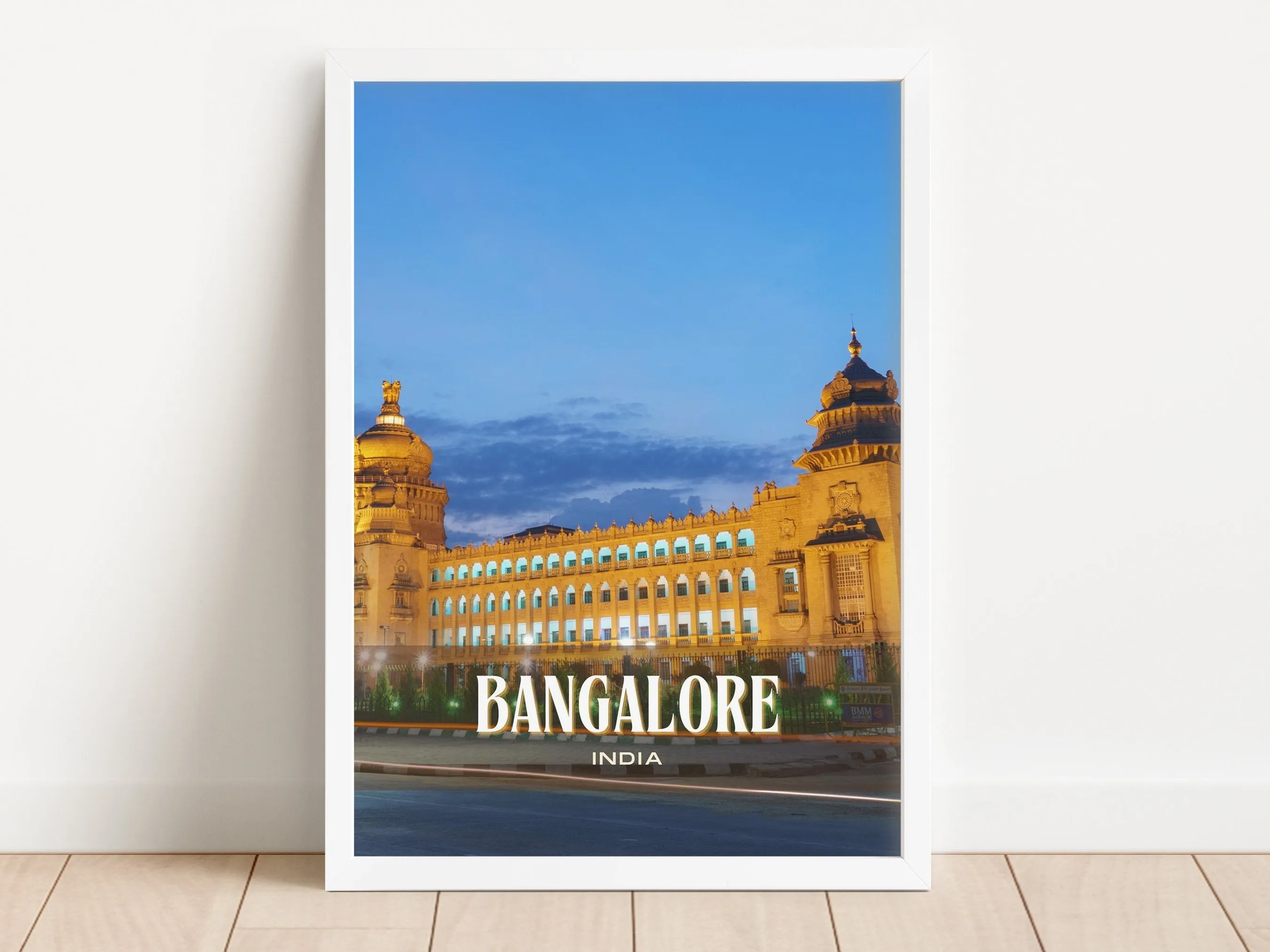 Bangalore Retro Wall Art, India