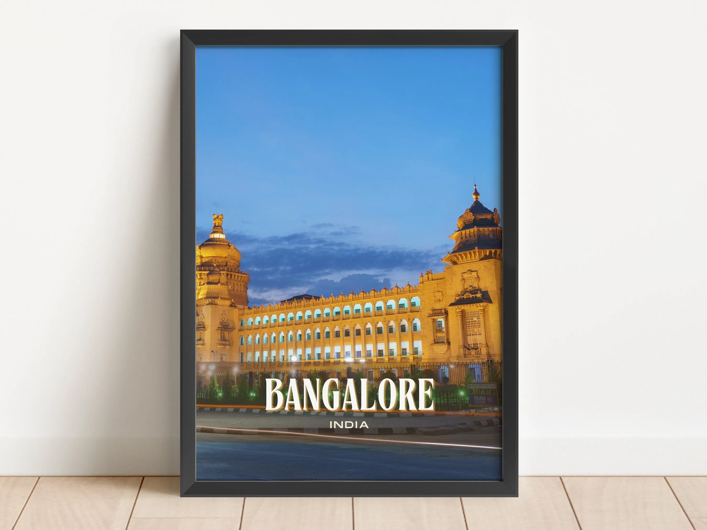 Bangalore Retro Wall Art, India