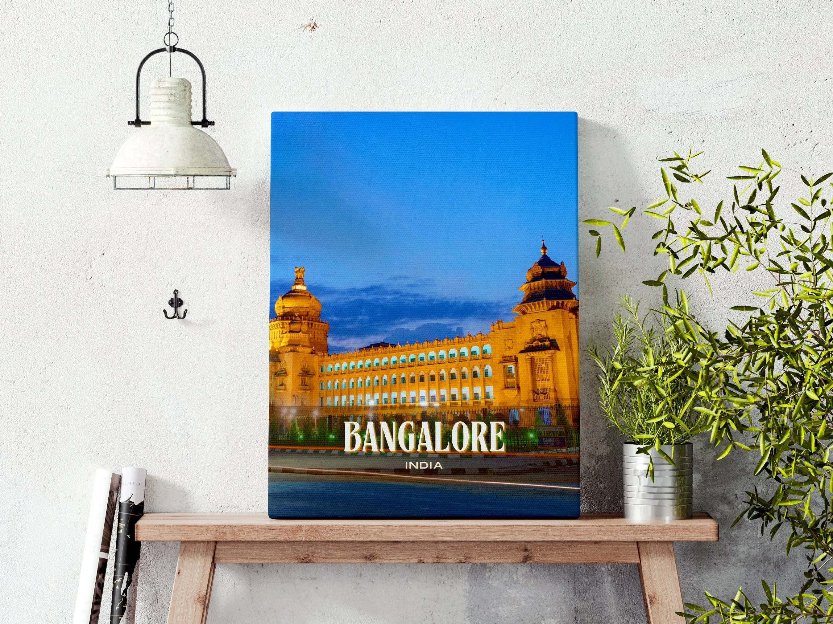 Bangalore Retro Wall Art, India