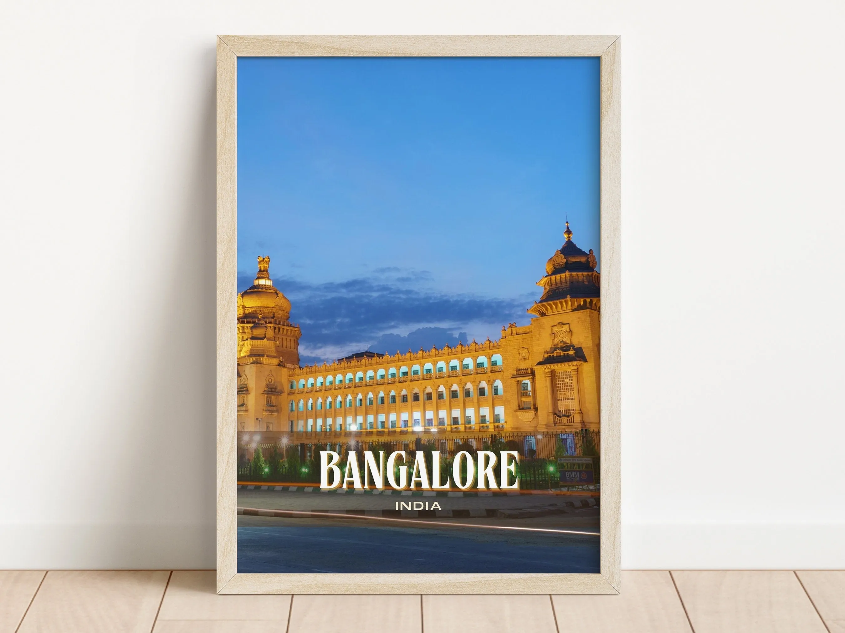 Bangalore Retro Wall Art, India