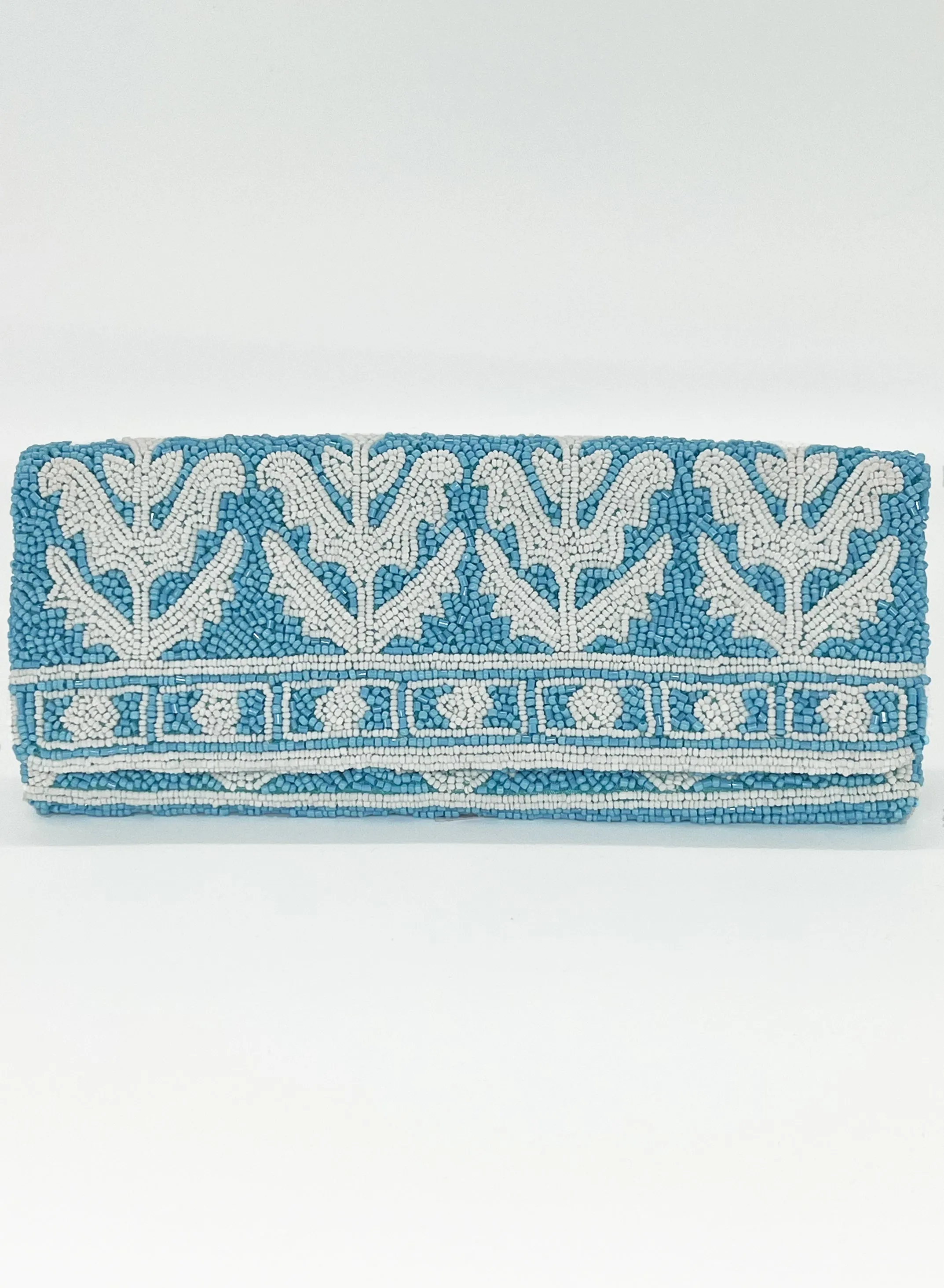 Beaded Clutch- Marigold Sky