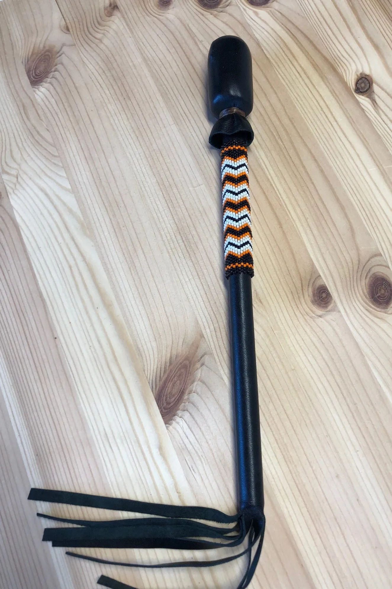 Beaded Drumsticks with Fringe