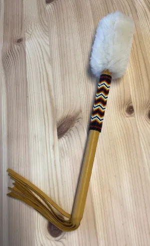 Beaded Drumsticks with Fringe