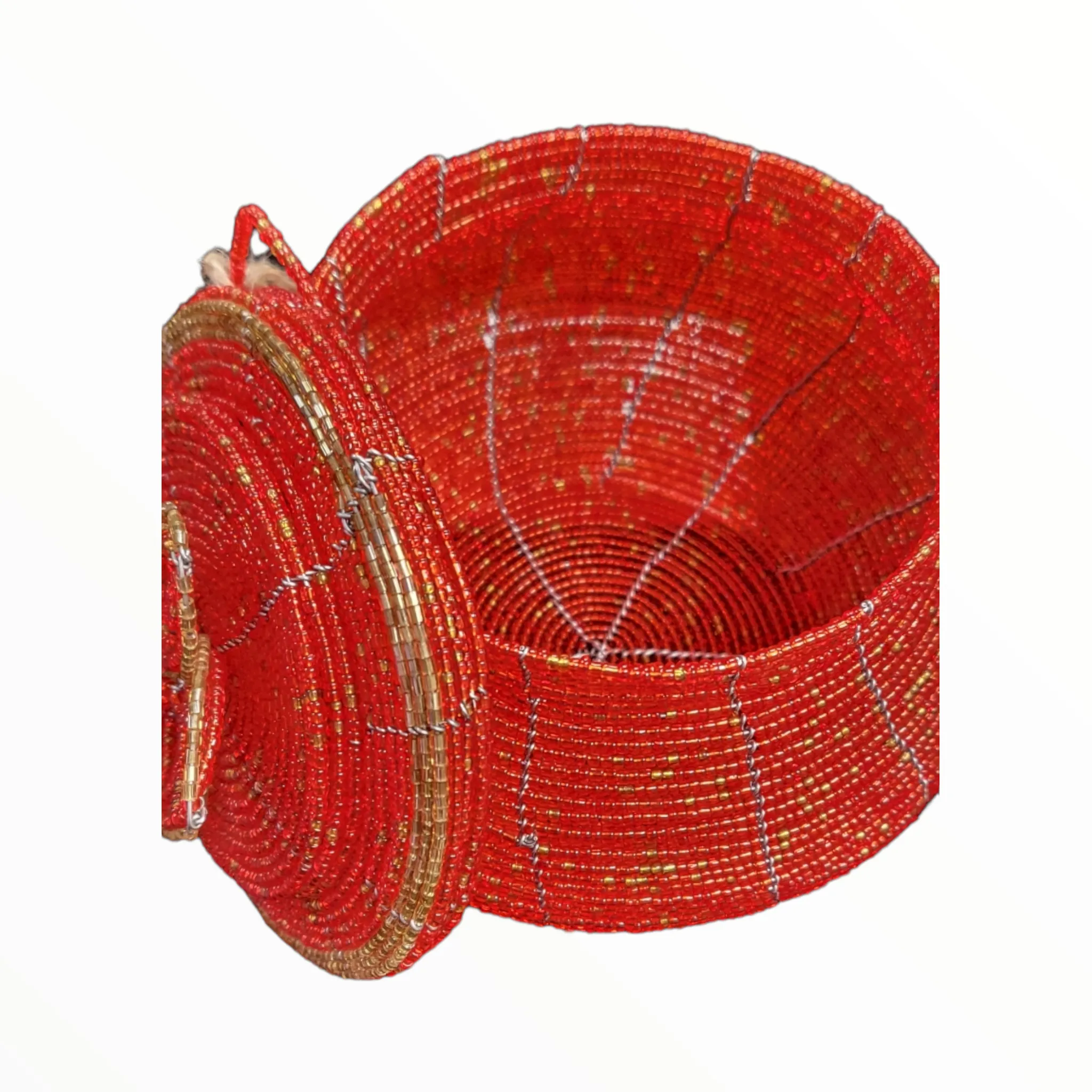 Beaded Keepsake Jewelry Box Pot | Geri's Bluffing Boutique