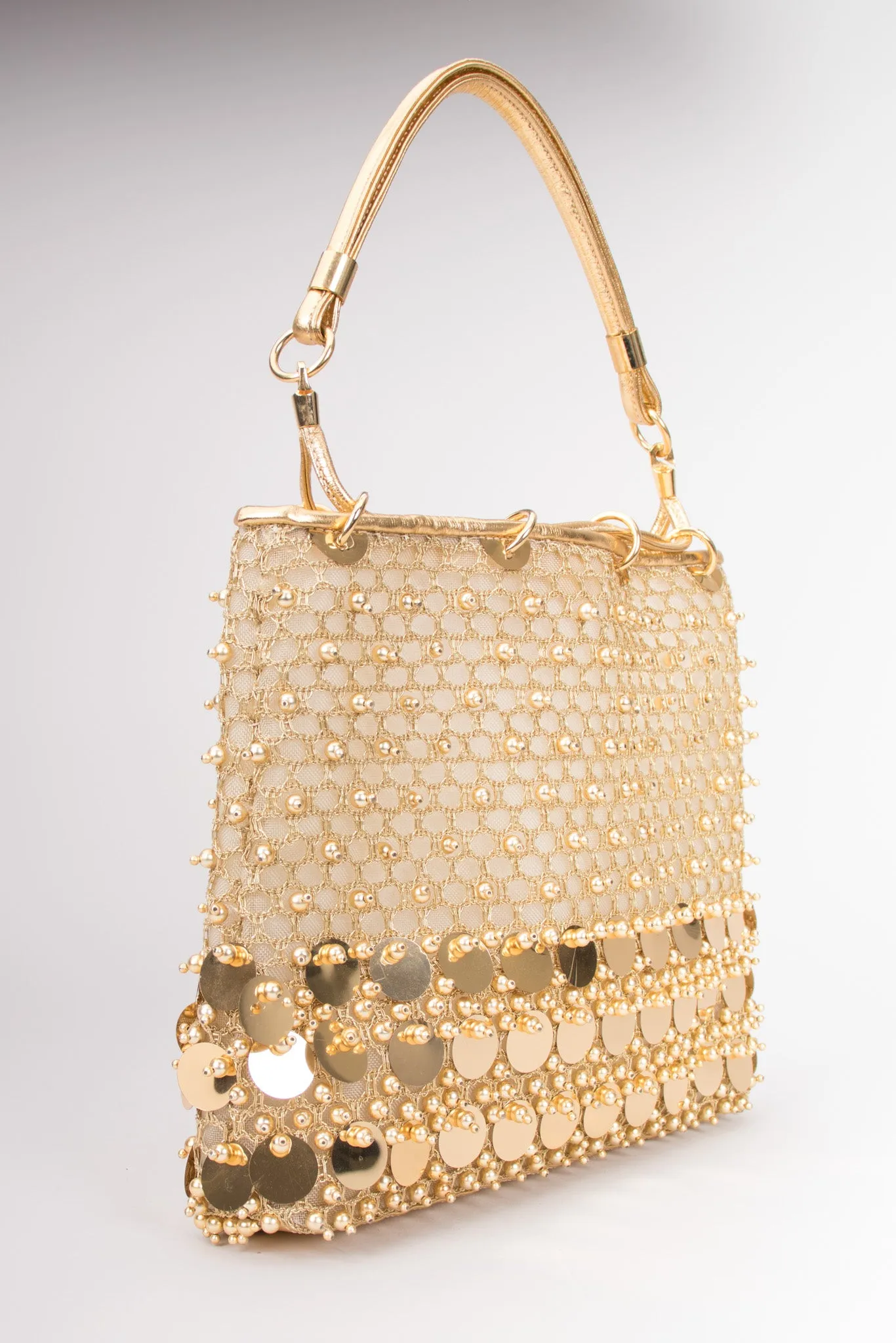 Beaded Paillette Dancing Handbag