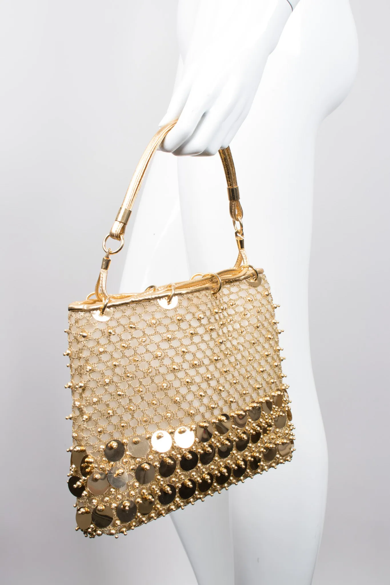 Beaded Paillette Dancing Handbag