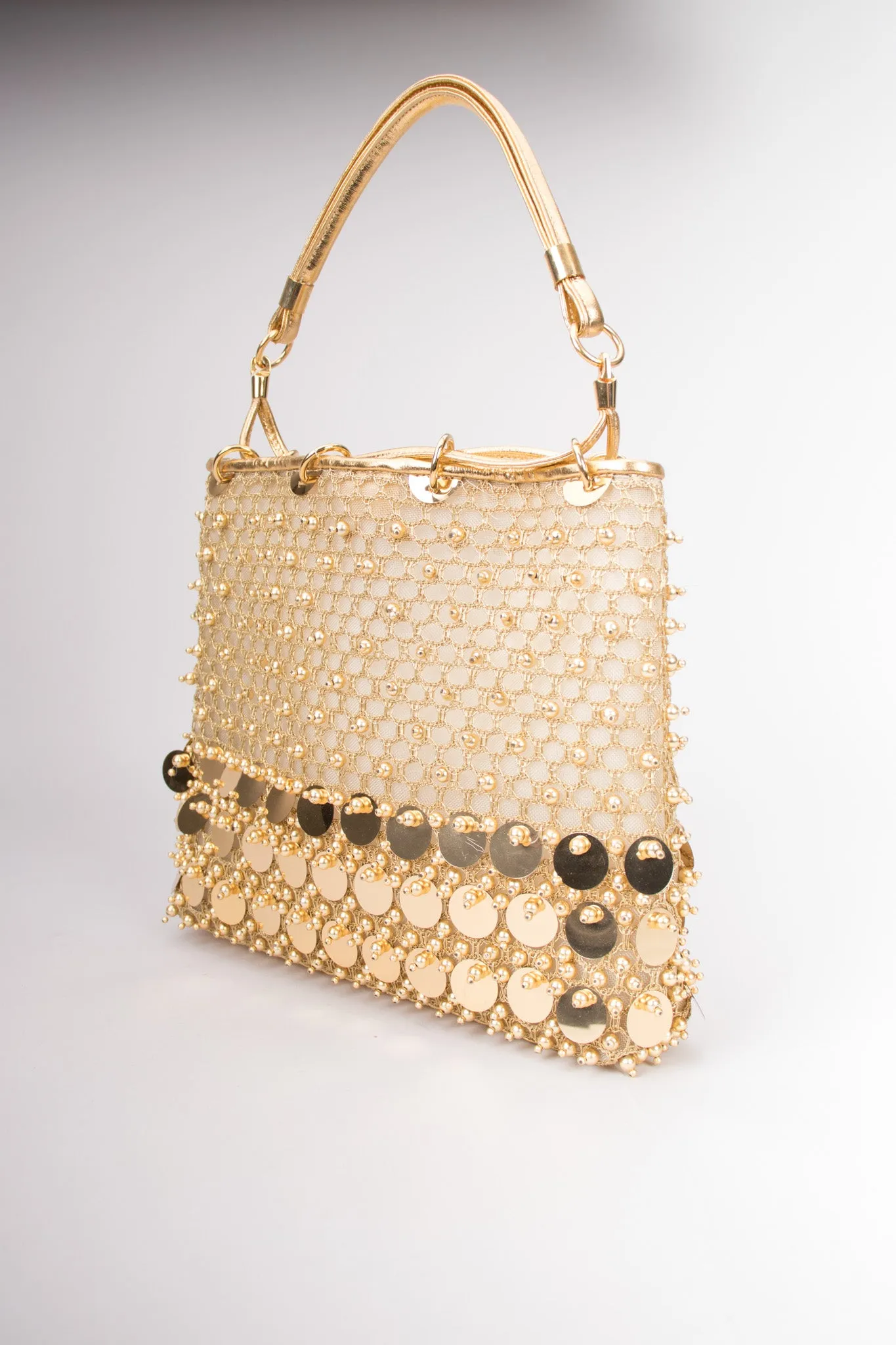 Beaded Paillette Dancing Handbag