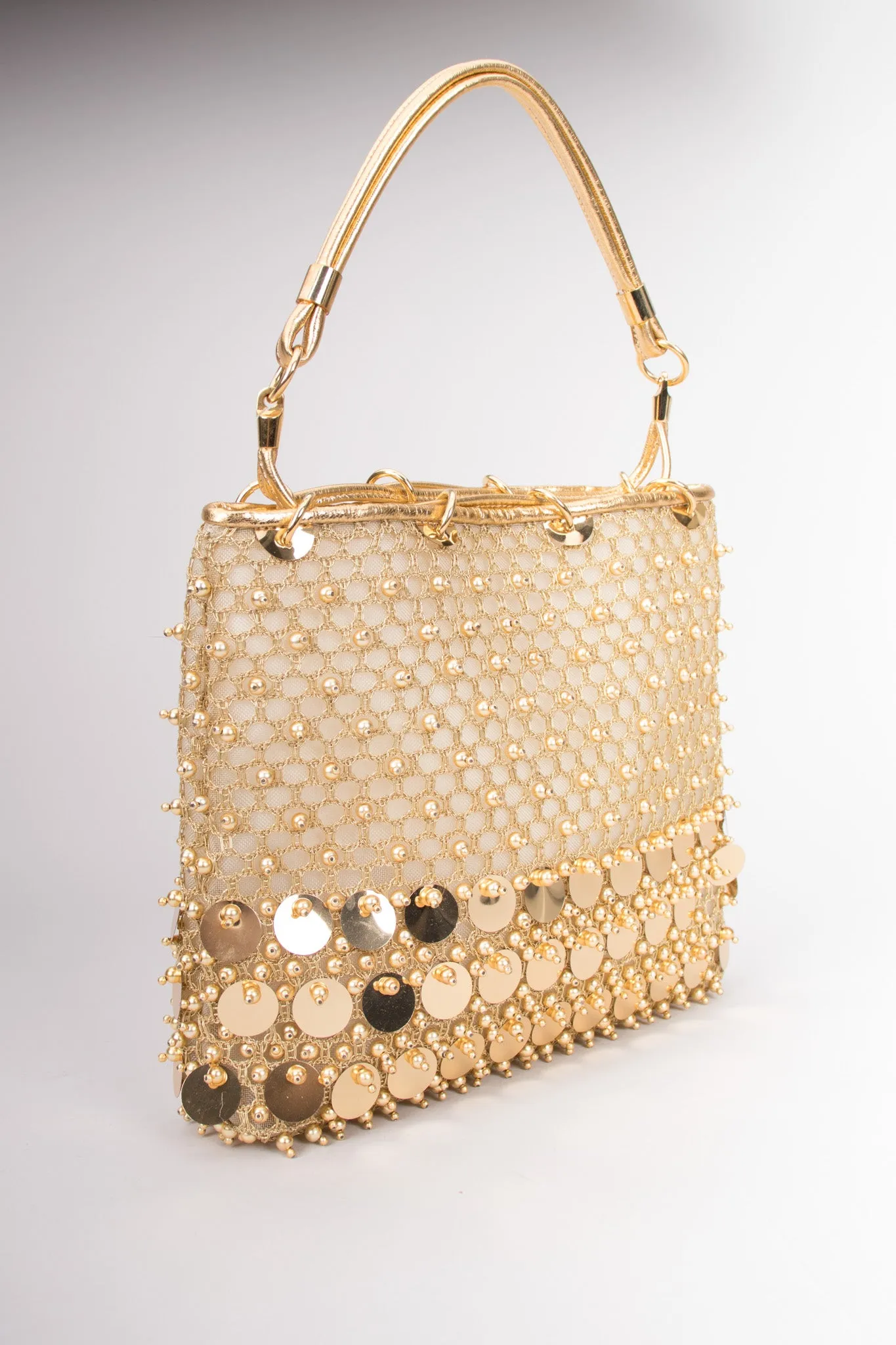 Beaded Paillette Dancing Handbag