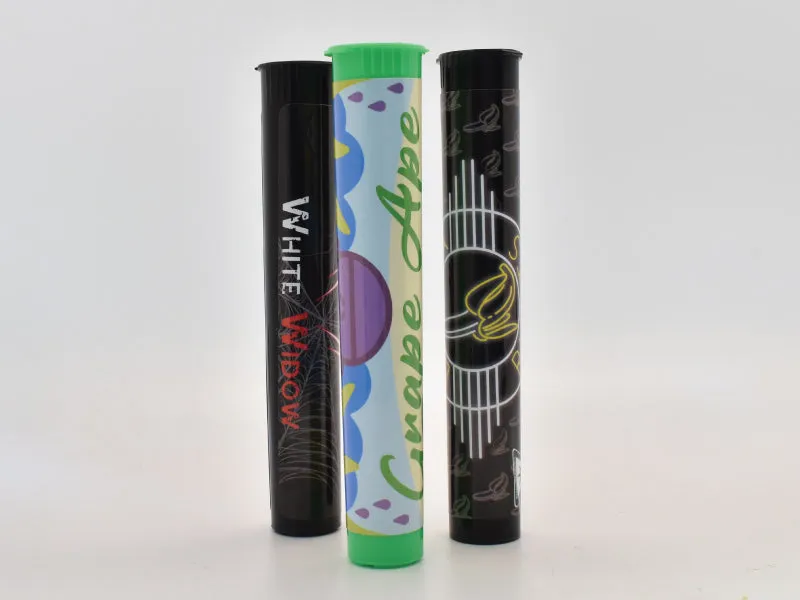 Beast Branding CUSTOM PRINTED STICKERS - 4" x 2" Rectangle for Joint Tubes, Blunt Tubes and Pop Tops
