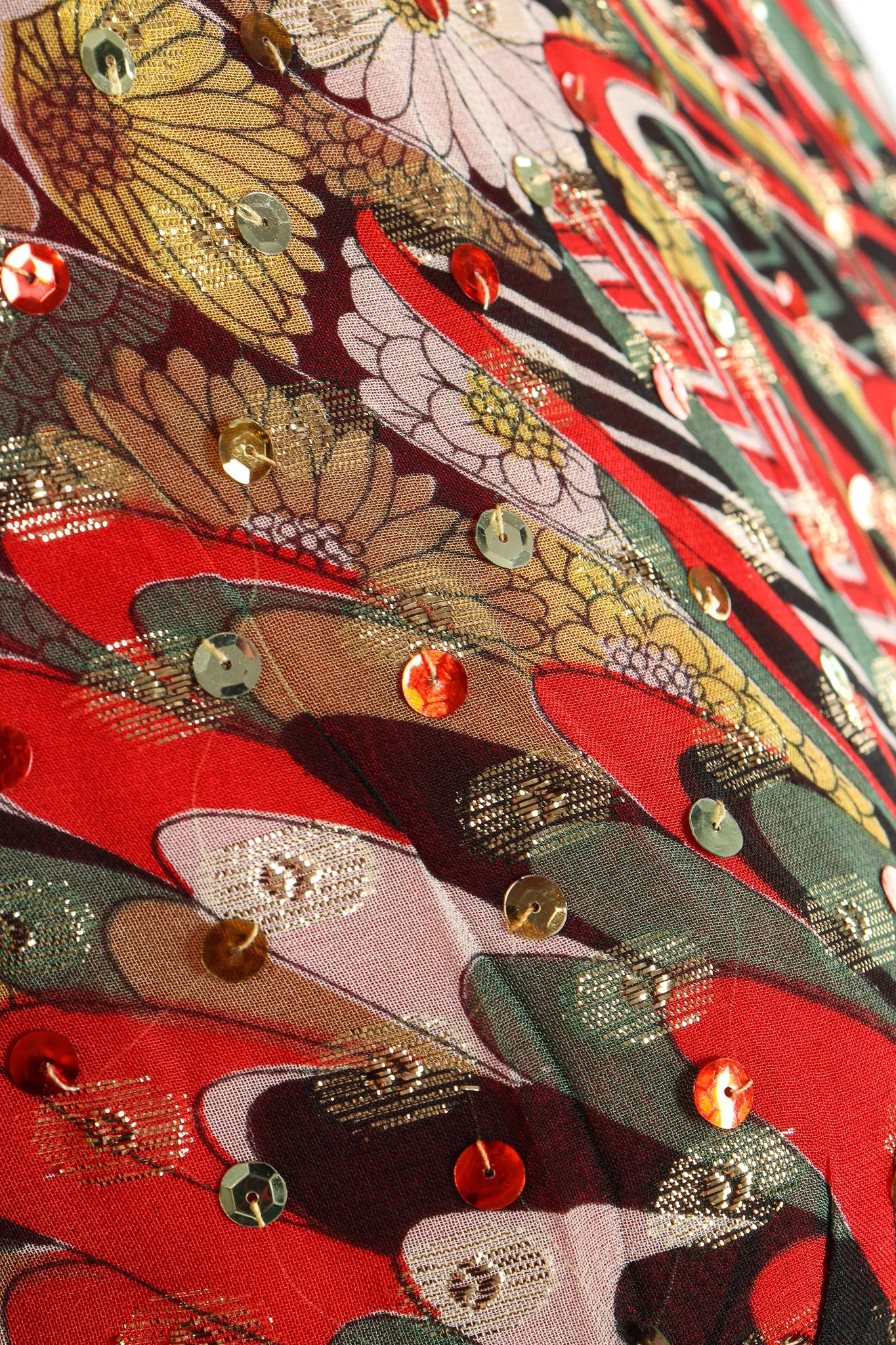Belted Peacock Dress