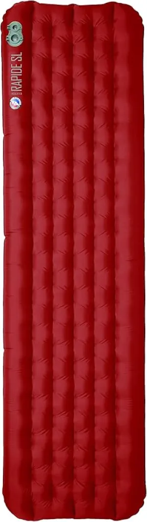Big Agnes Rapide SL Insulated Sleeping Pad, Orange, Wide Long (25X78)