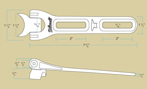 Biltwell - Stainless Steel Seat Hinge - Polished