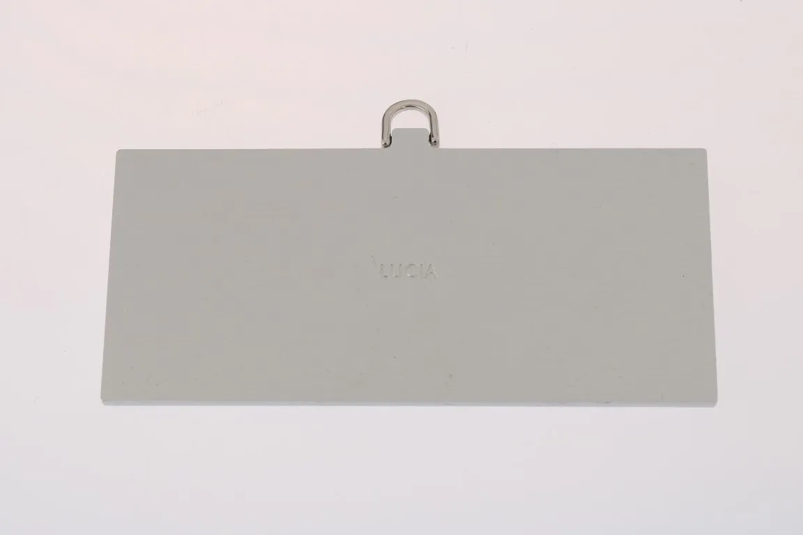 Black Leather LUCIA Shoulder Bag