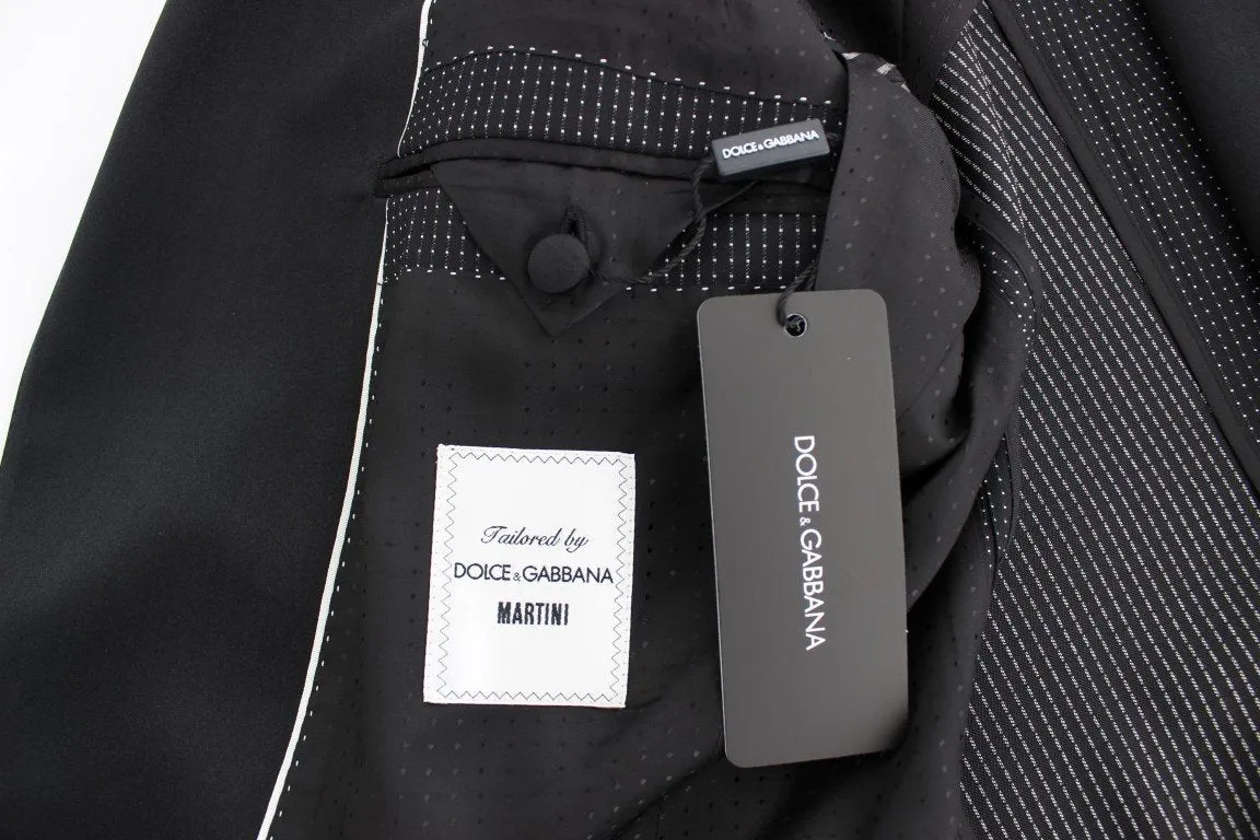 Black wool slim MARTINI blazer