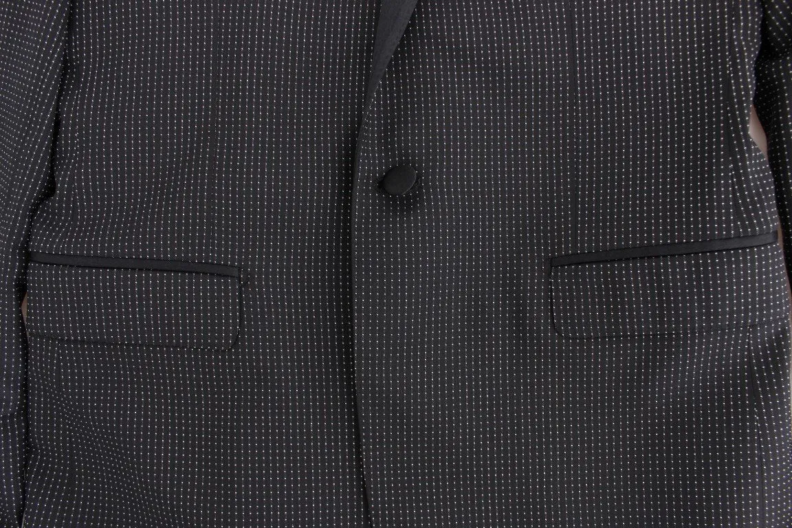 Black wool slim MARTINI blazer