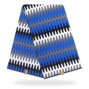 Blue White Holland Printed Wrinkle Resistant
