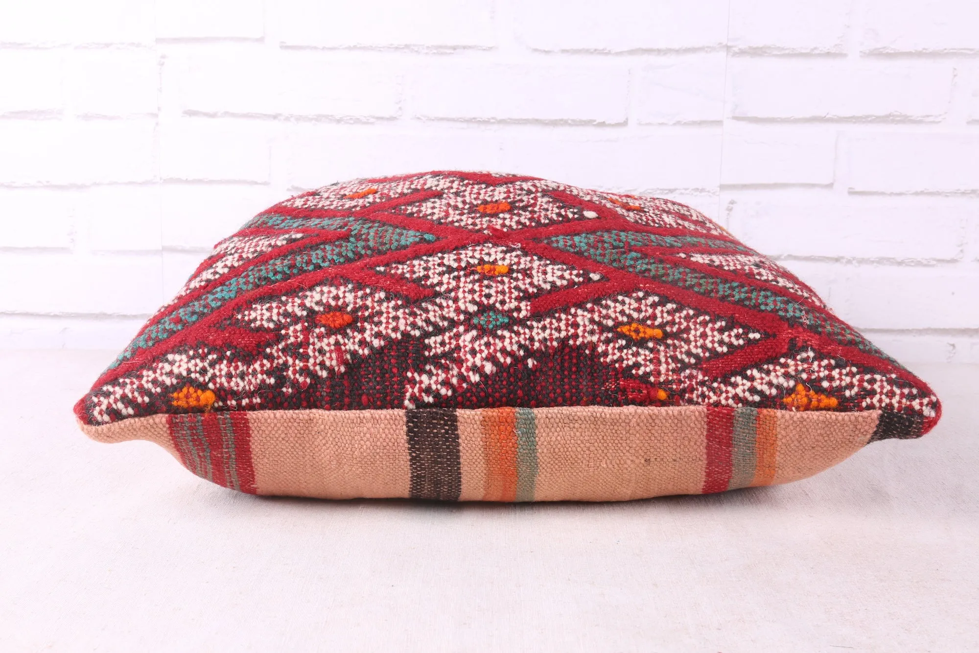 Bohemian Moroccan Pillow 19.6 inches X 19.6 inches