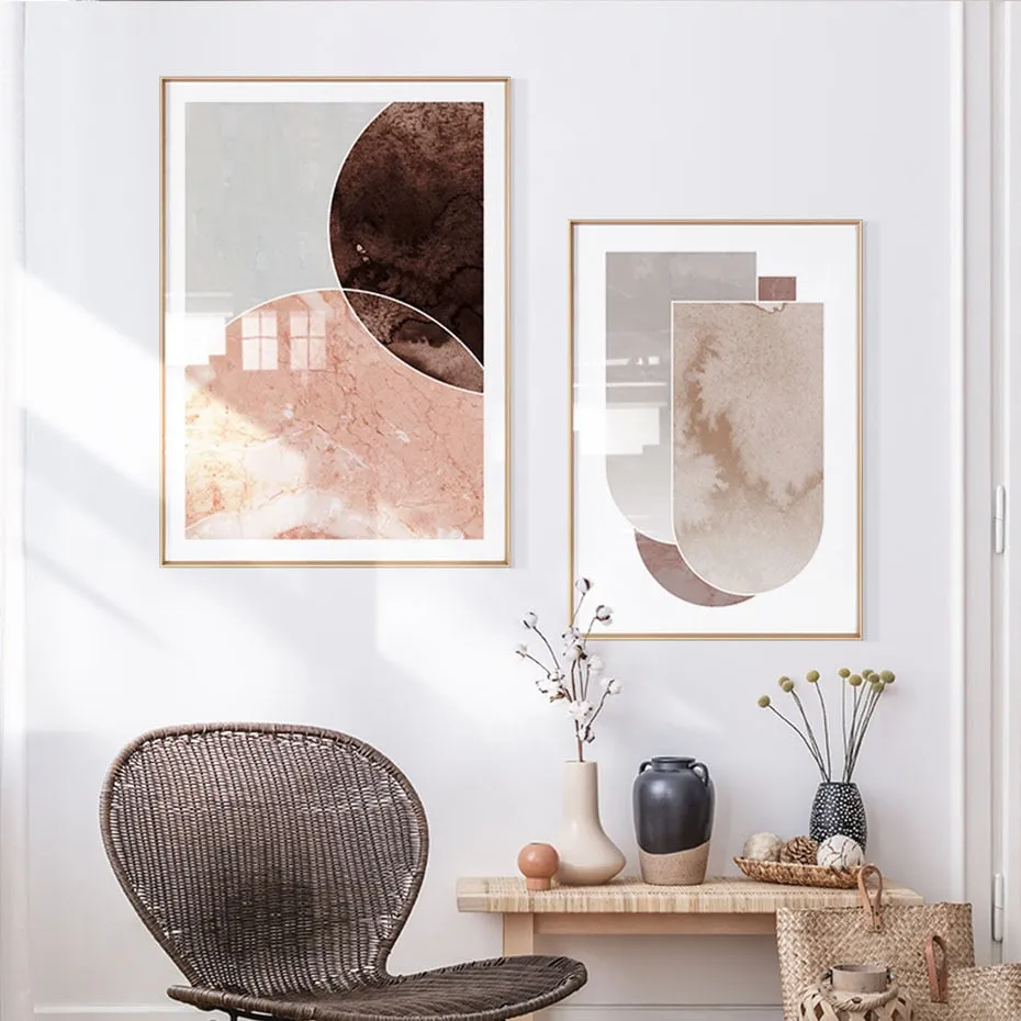 Boho Art Bohemian Style Marble