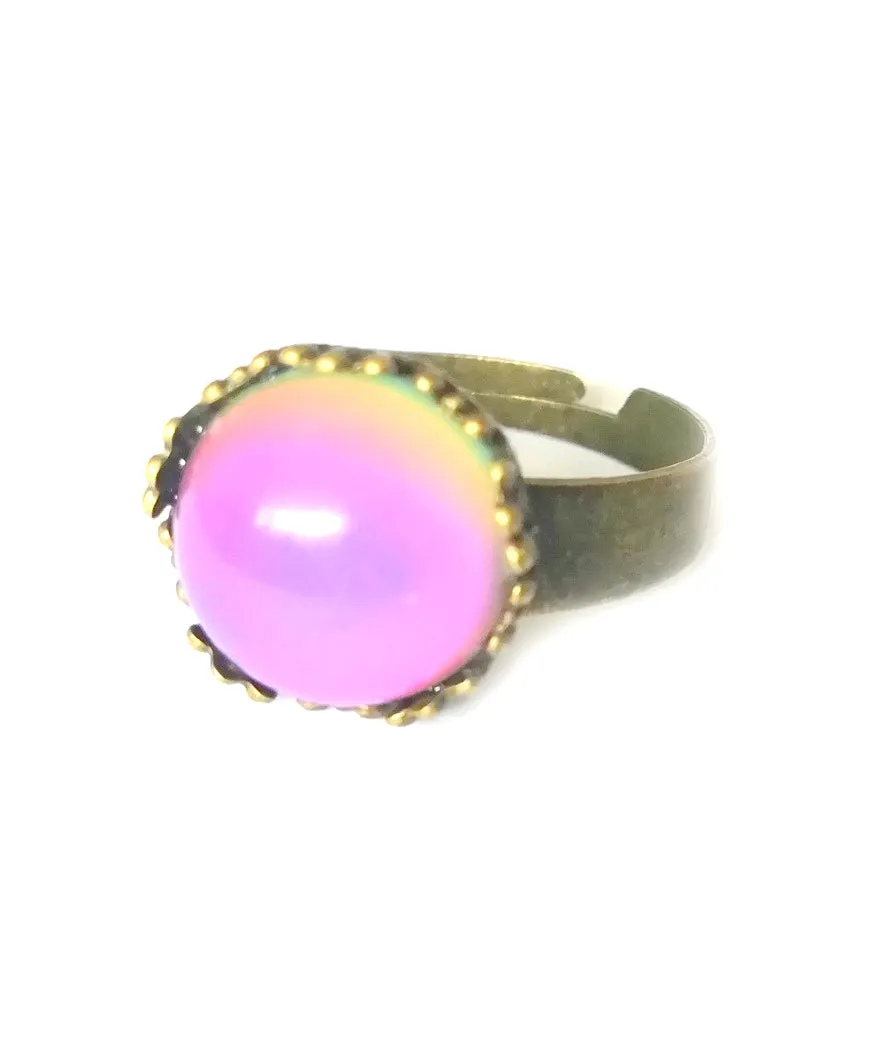 Bronzed Trendy Mood Ring